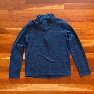 Vineyard Vines Blue Half-Zip Performance Pullover